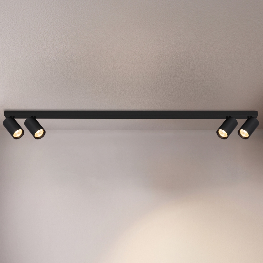 Brilagi - Точково осветително тяло SELE LONG 4xGU10/30W/230V черно