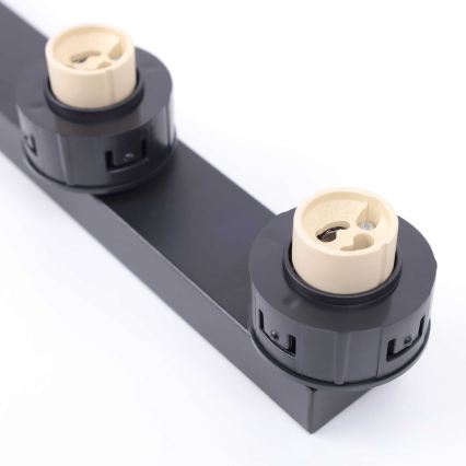 BRILAGI - Точково осветително тяло SELE LONG 4xGU10/30W/230V черно