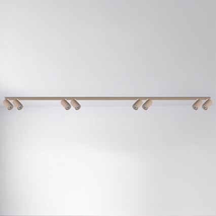 Brilagi - Точково осветително тяло SELE LONG 8xGU10/30W/230V бежово