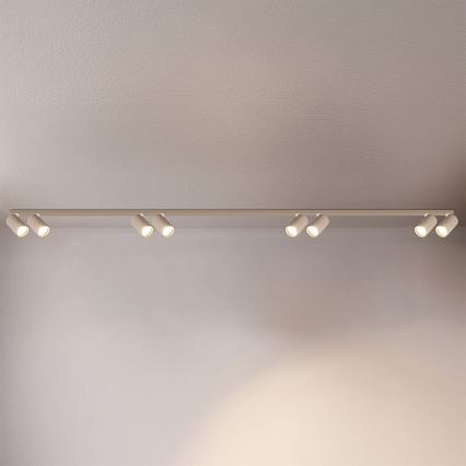 Brilagi - Точково осветително тяло SELE LONG 8xGU10/30W/230V бежово
