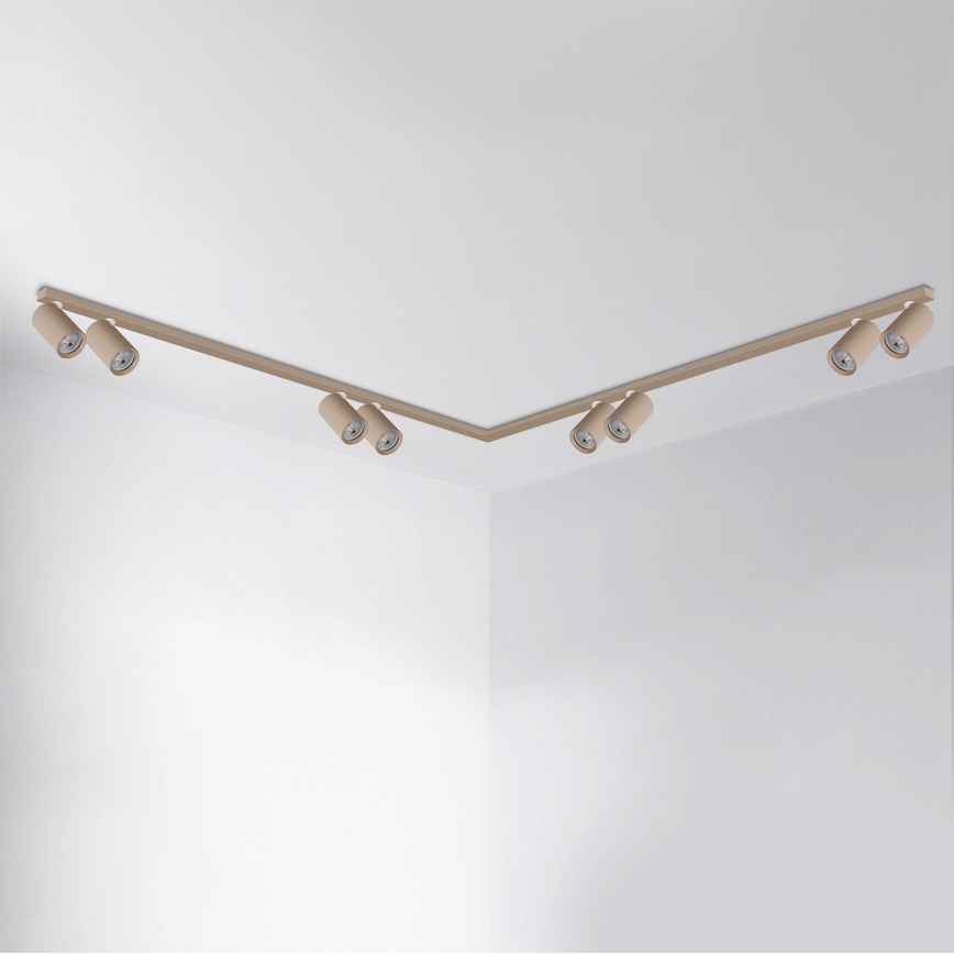 Brilagi - Точково осветително тяло SELE LONG 8xGU10/30W/230V бежово