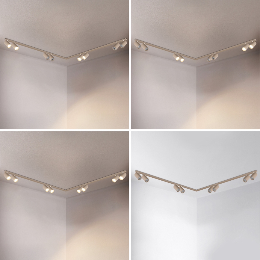 Brilagi - Точково осветително тяло SELE LONG 8xGU10/30W/230V бежово