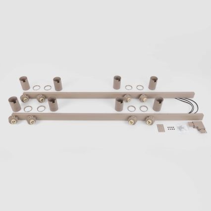 BRILAGI - Точково осветително тяло SELE LONG 8xGU10/30W/230V бежово