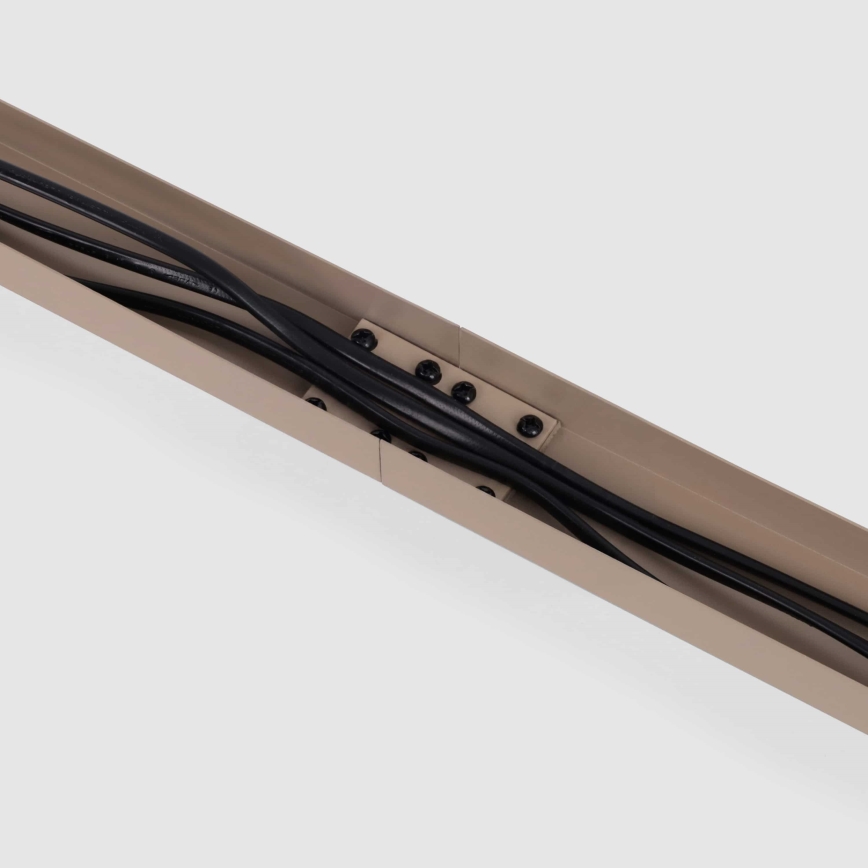 BRILAGI - Точково осветително тяло SELE LONG 8xGU10/30W/230V бежово
