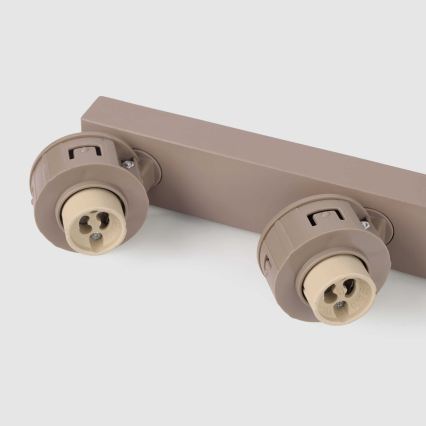 BRILAGI - Точково осветително тяло SELE LONG 8xGU10/30W/230V бежово