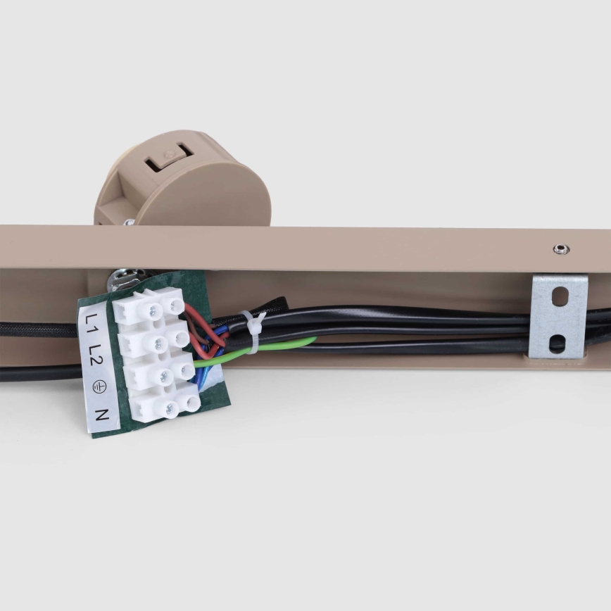 BRILAGI - Точково осветително тяло SELE LONG 8xGU10/30W/230V бежово