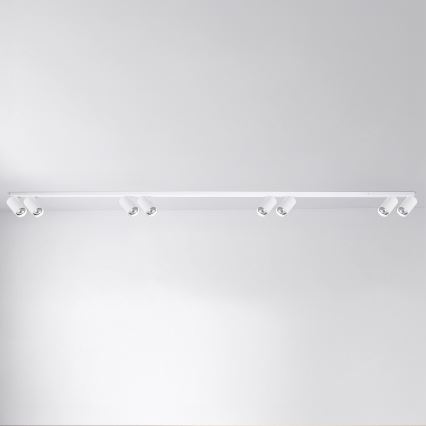 Brilagi - Точково осветително тяло SELE LONG 8xGU10/30W/230V бяло