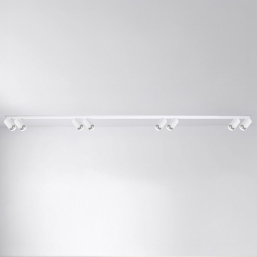 Brilagi - Точково осветително тяло SELE LONG 8xGU10/30W/230V бяло