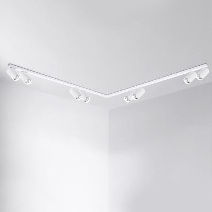 Brilagi - Точково осветително тяло SELE LONG 8xGU10/30W/230V бяло