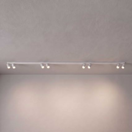 BRILAGI - Точково осветително тяло SELE LONG 8xGU10/30W/230V бяло