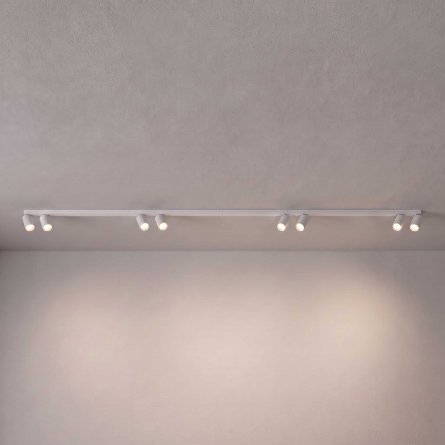 BRILAGI - Точково осветително тяло SELE LONG 8xGU10/30W/230V бяло