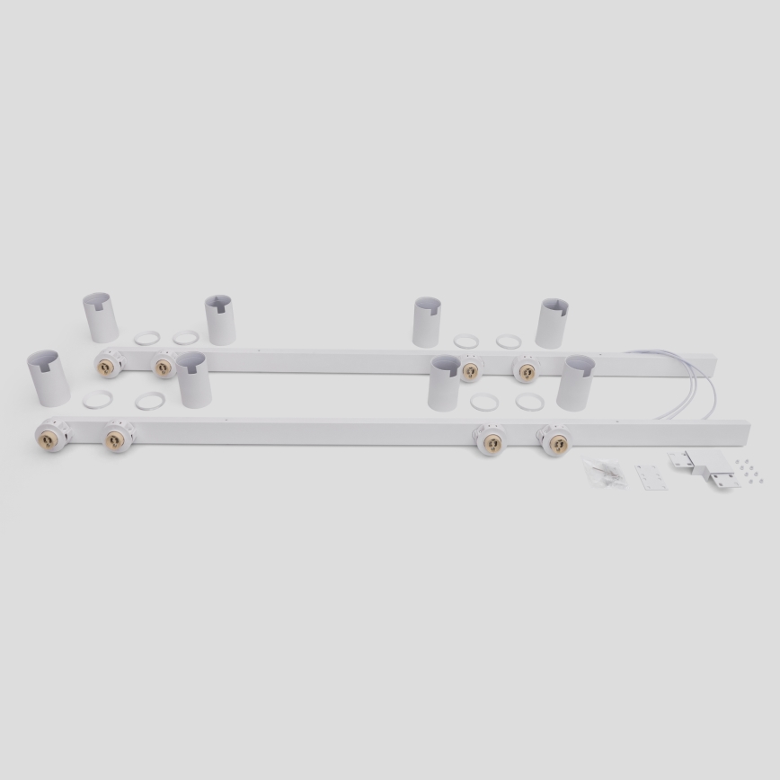 BRILAGI - Точково осветително тяло SELE LONG 8xGU10/30W/230V бяло