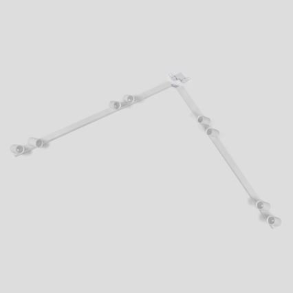 BRILAGI - Точково осветително тяло SELE LONG 8xGU10/30W/230V бяло
