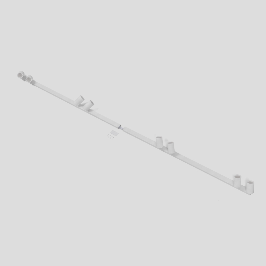BRILAGI - Точково осветително тяло SELE LONG 8xGU10/30W/230V бяло