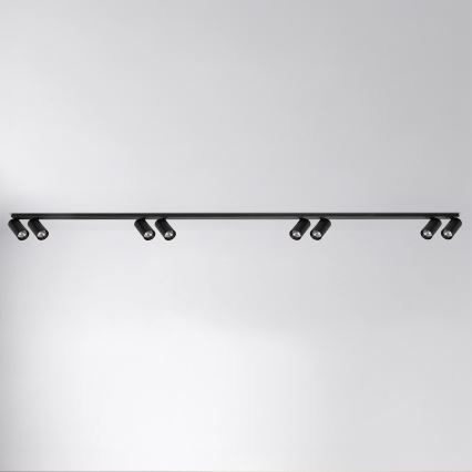 Brilagi - Точково осветително тяло SELE LONG 8xGU10/30W/230V черно
