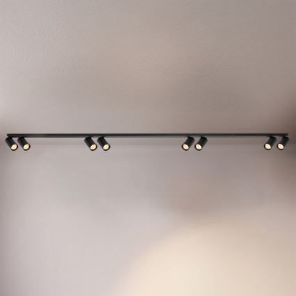 Brilagi - Точково осветително тяло SELE LONG 8xGU10/30W/230V черно