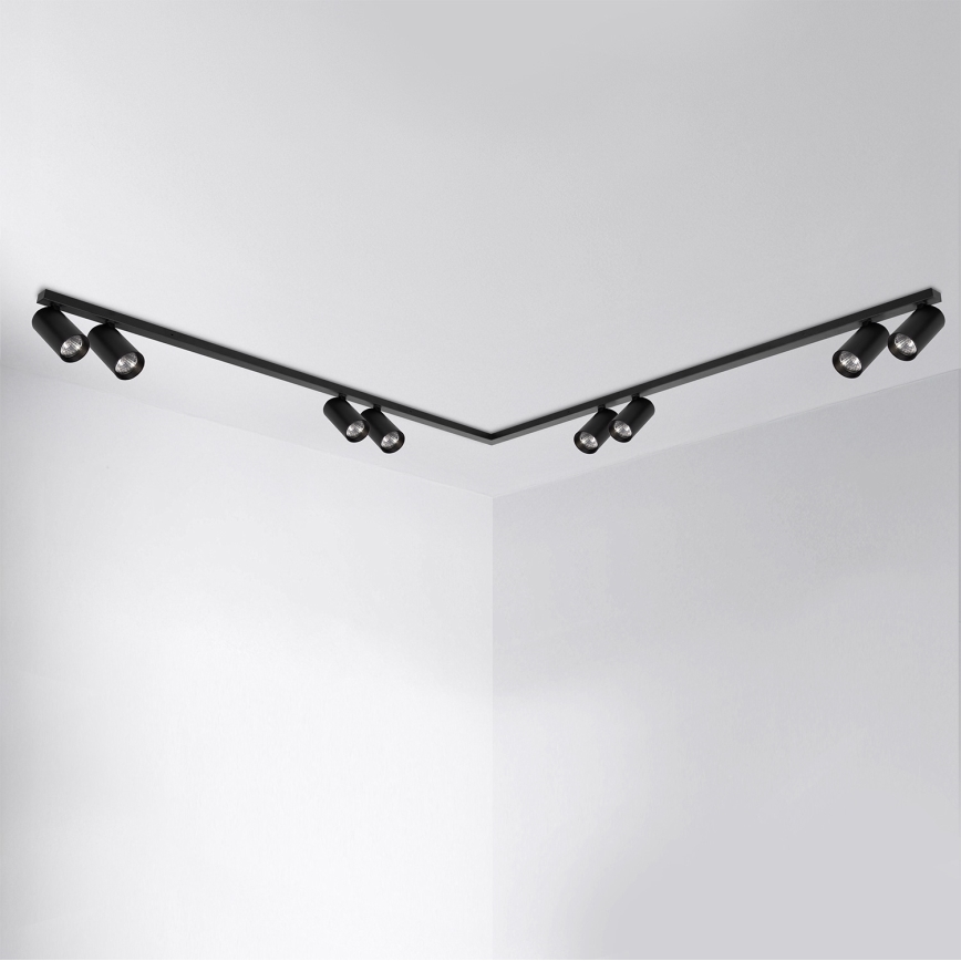 Brilagi - Точково осветително тяло SELE LONG 8xGU10/30W/230V черно