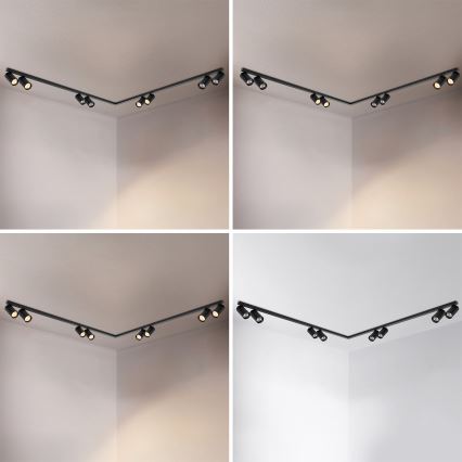 Brilagi - Точково осветително тяло SELE LONG 8xGU10/30W/230V черно