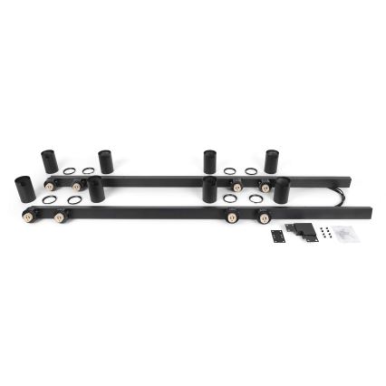 BRILAGI - Точково осветително тяло SELE LONG 8xGU10/30W/230V черно