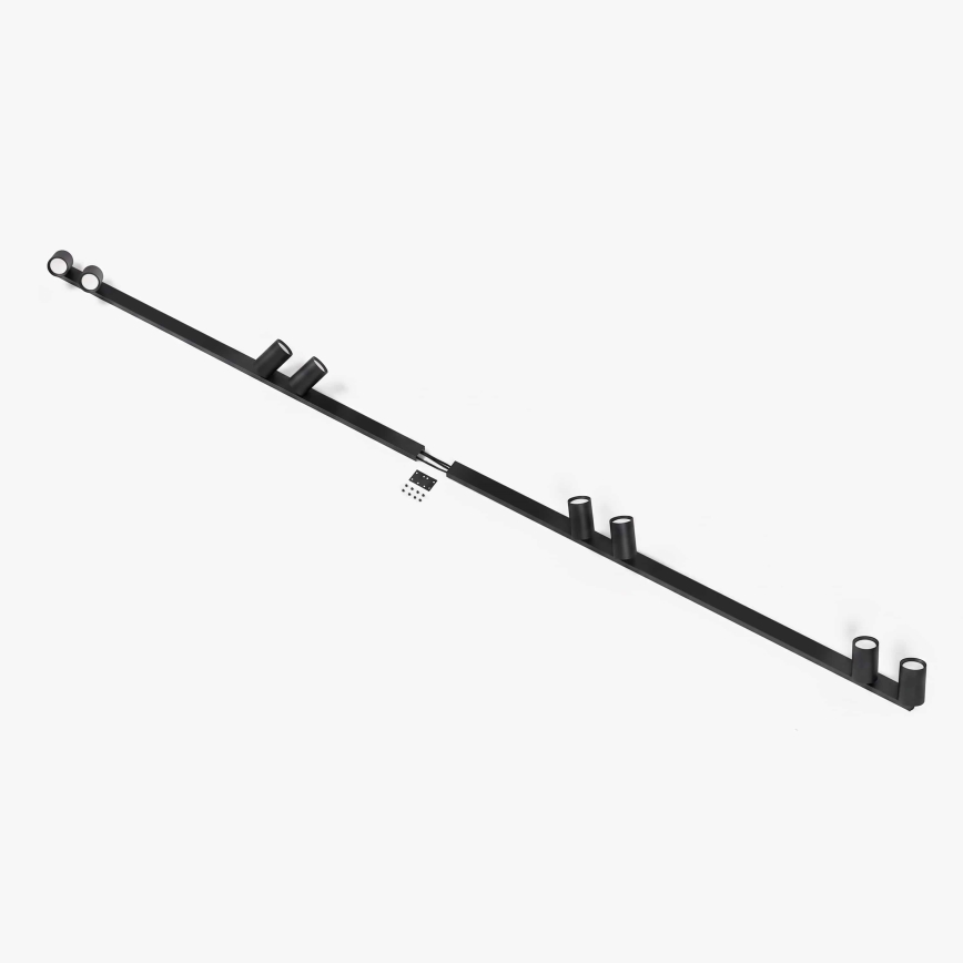 BRILAGI - Точково осветително тяло SELE LONG 8xGU10/30W/230V черно