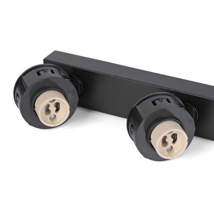 BRILAGI - Точково осветително тяло SELE LONG 8xGU10/30W/230V черно