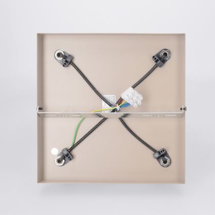 Brilagi - Точково осветително тяло SELE SQUARE 4xGU10/30W/230V бежово