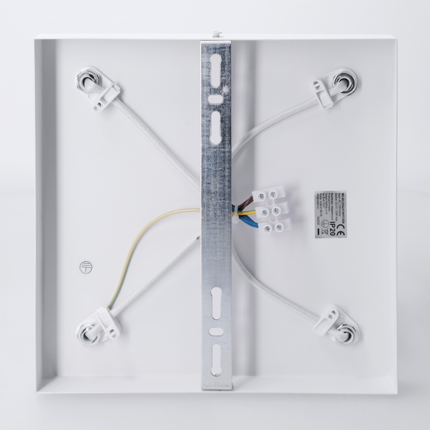 Brilagi - Точково осветително тяло SELE SQUARE 4xGU10/30W/230V бяло