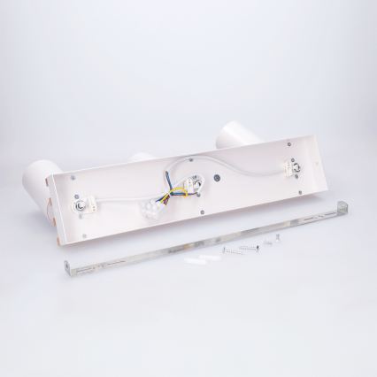 Brilagi - Точково осветително тяло SELE WOOD ACOUSTIC 3xGU10/30W/230V бяло/дърво