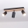 Brilagi - Точково осветително тяло SELE WOOD ACOUSTIC 3xGU10/30W/230V черно/дърво