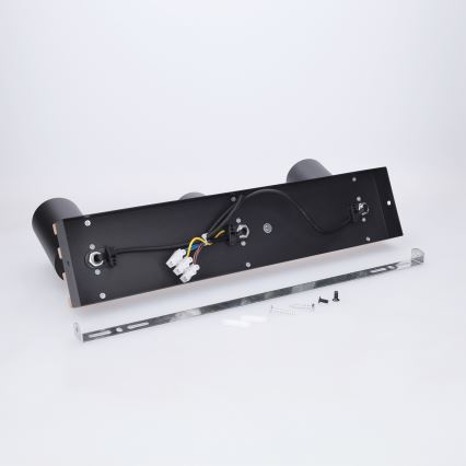 Brilagi - Точково осветително тяло SELE WOOD ACOUSTIC 3xGU10/30W/230V черно/дърво