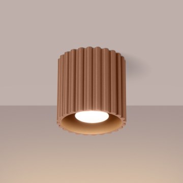 Brilagi - Точково осветително тяло SFERA 1xGU10/10W/230V, диаметър 10 см, кафяво