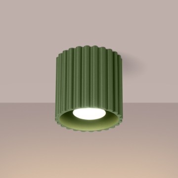 Brilagi - Точково осветително тяло SFERA 1xGU10/10W/230V Ø 10 см, зелено