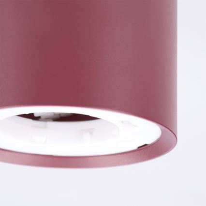 BRILAGI - Точково осветително тяло SMOOTH 1xGX53/15W/230V 60x82 mm бордо