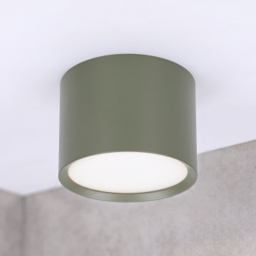 BRILAGI - Точково осветително тяло SMOOTH 1xGX53/15W/230V 60x82 mm тъмнозелено