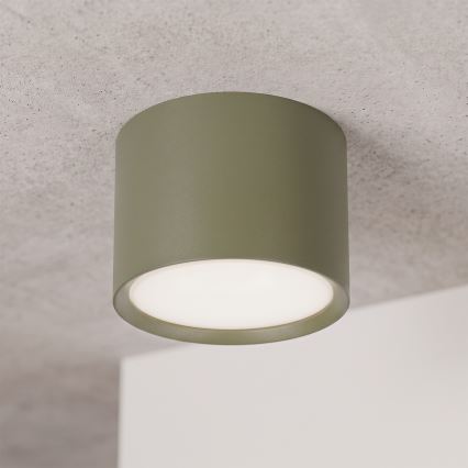 BRILAGI - Точково осветително тяло SMOOTH 1xGX53/15W/230V 60x82 mm тъмнозелено