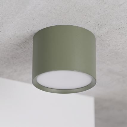 BRILAGI - Точково осветително тяло SMOOTH 1xGX53/15W/230V 60x82 mm тъмнозелено