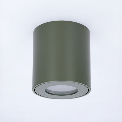 BRILAGI - Точково осветително тяло за баня MIA 1xGU10/30W/230V 60x82 mm 84x80 mm тъмнозелено IP54