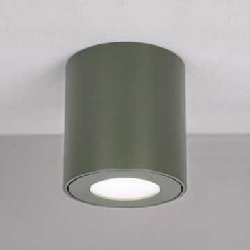 BRILAGI - Точково осветително тяло за баня MIA 1xGU10/30W/230V 60x82 mm 84x80 mm тъмнозелено IP54