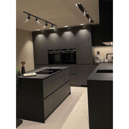 Brilagi - Точково осветително тяло за релсова система HUSKY 4xGU10/10W/230V черно