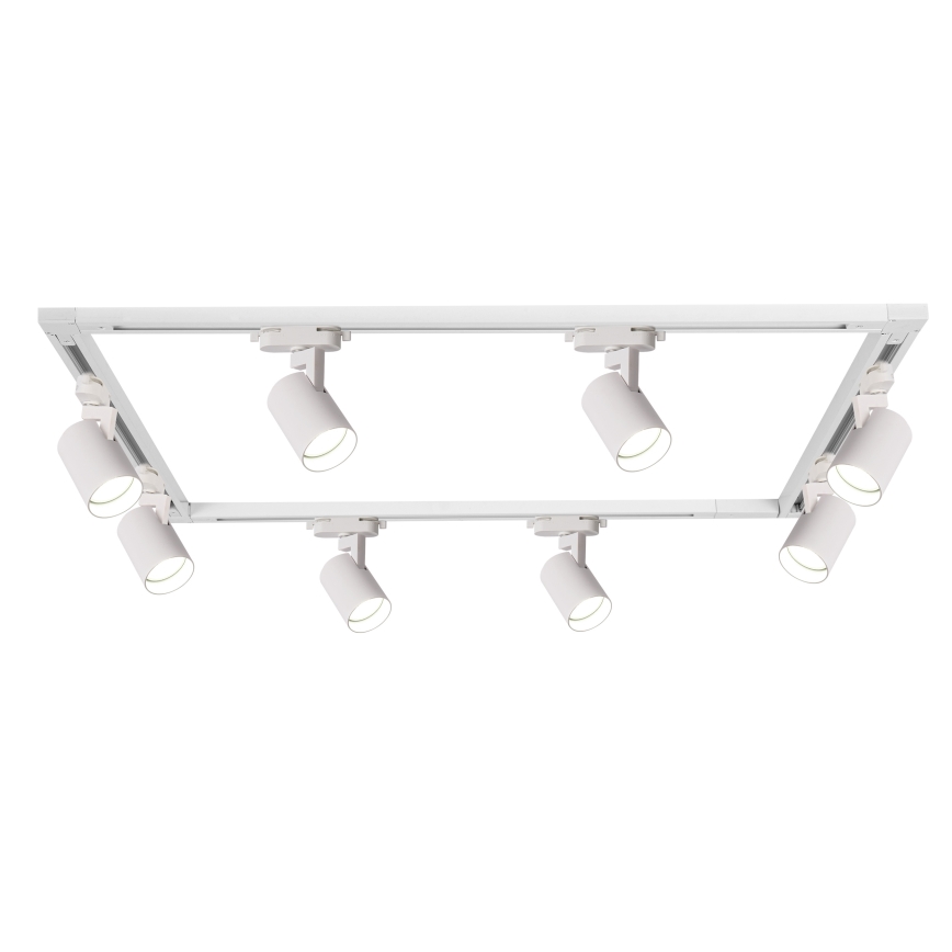 Brilagi - Точково осветително тяло за релсова система HUSKY 8xGU10/10W/230V, бяло