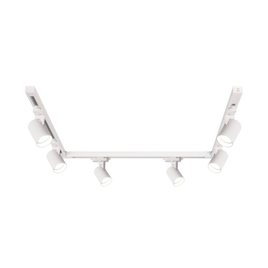 Brilagi - Точково осветително тяло за трекова система HUSKY 6xGU10/10W/230V бяло