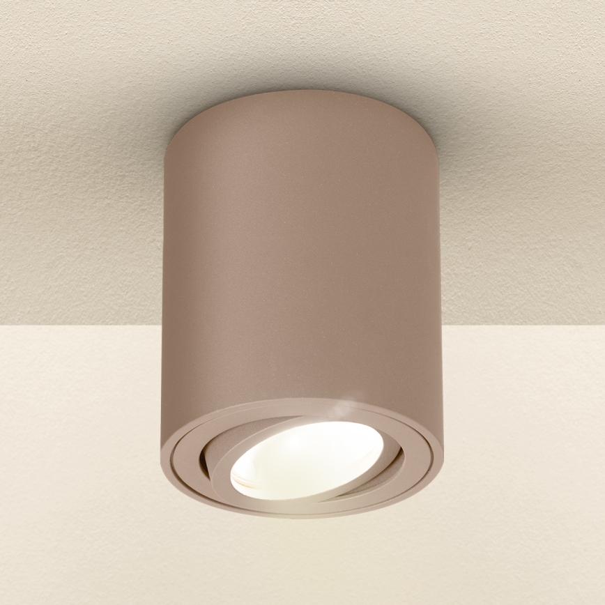 Brilagi - Точково осветително тяло MIA 1xGU10/30W/230V 100x80 mm бежово