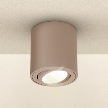 Brilagi - Точково осветително тяло MIA 1xGU10/30W/230V 84x80 mm бежово