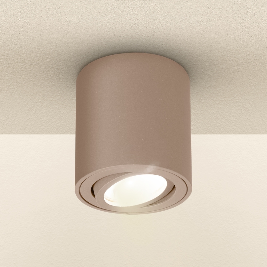 Brilagi - Точково осветително тяло MIA 1xGU10/30W/230V 84x80 mm бежово
