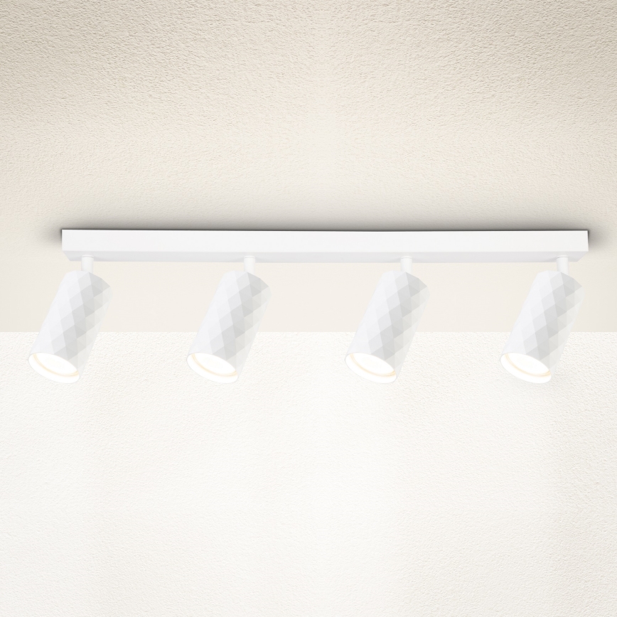 Brilagi - Точково осветително тяло SELE DIAMANT 4xGU10/30W/230V бяло