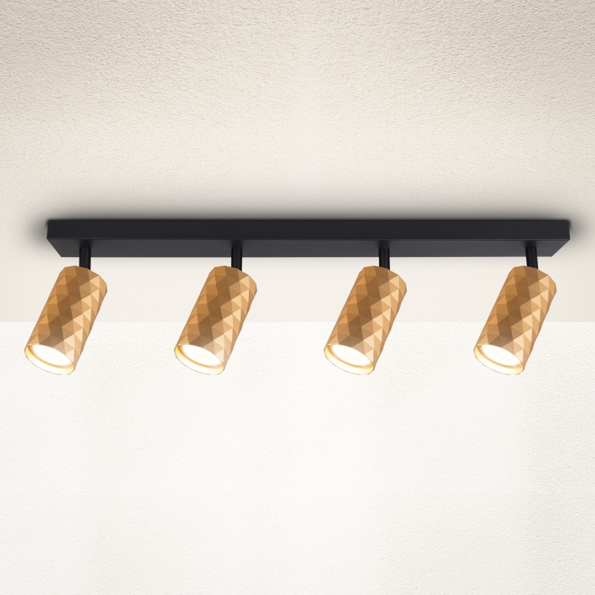 Brilagi - Точково осветително тяло SELE DIAMANT 4xGU10/30W/230V златисто