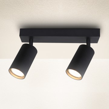 Brilagi - Точково осветително тяло SELE MODERN 2xGU10/30W/230V, черно