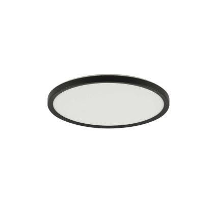Brilagi - Димируемо LED таванно осветително тяло ULTRA SLIM LED/18W/230V 2700-6500K Ø 30 см черно + дистанционно управление