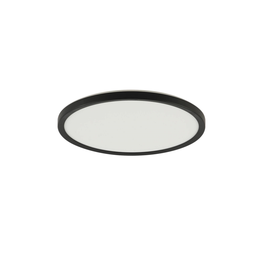 Brilagi - Димируемо LED таванно осветително тяло ULTRA SLIM LED/18W/230V 2700-6500K Ø 30 см черно + дистанционно управление