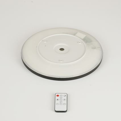 Brilagi - Димируемо LED таванно осветително тяло ULTRA SLIM LED/18W/230V 2700-6500K Ø 30 см черно + дистанционно управление